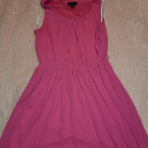 Pink midi summer dress